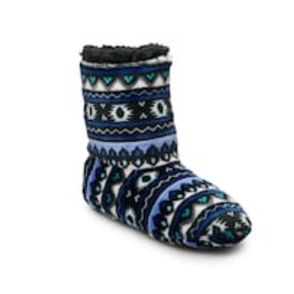 Cuddl Duds Bootie Slipper Socks 